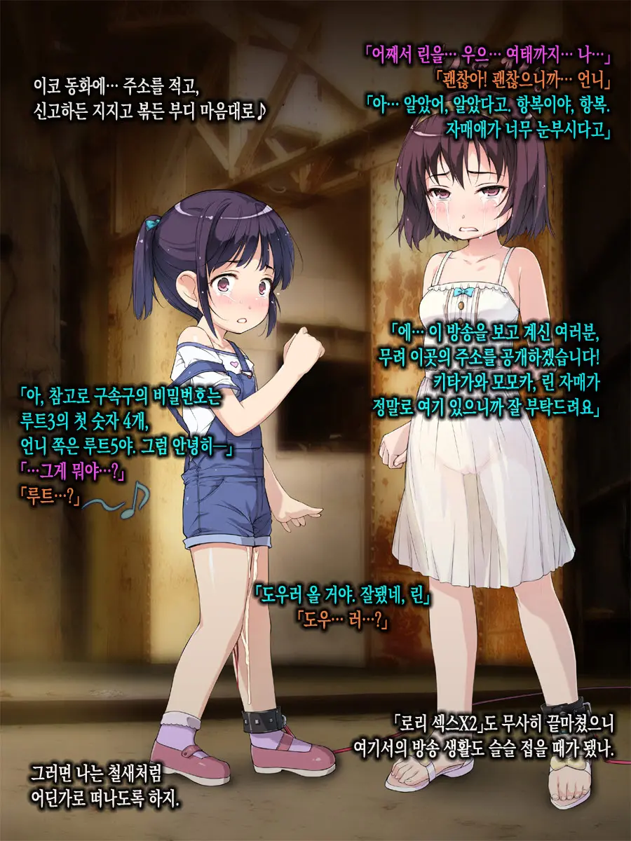 Saratte Mita ~Houchiko Loli Shimai No Yuukai Wa Chou Kantan~ | 납치해봤다 ~방치된 로리 자매 유괴는 초간단~